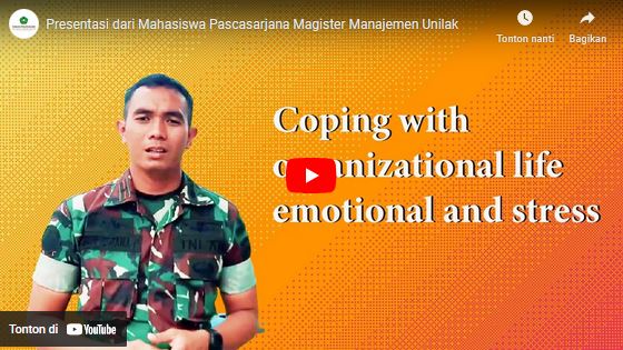Presentasi dari Mahasiswa Pascasarjana Magister Manajemen Unilak