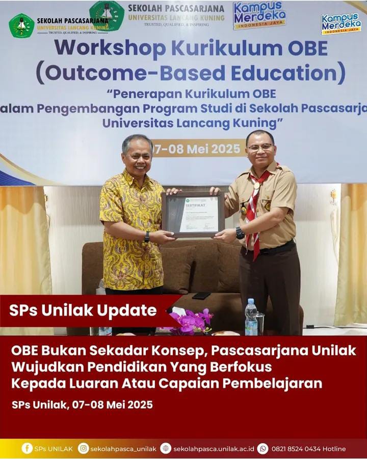 Workshop Sukses: Unilak Transformasi Pendidikan dengan Kurikulum OBE