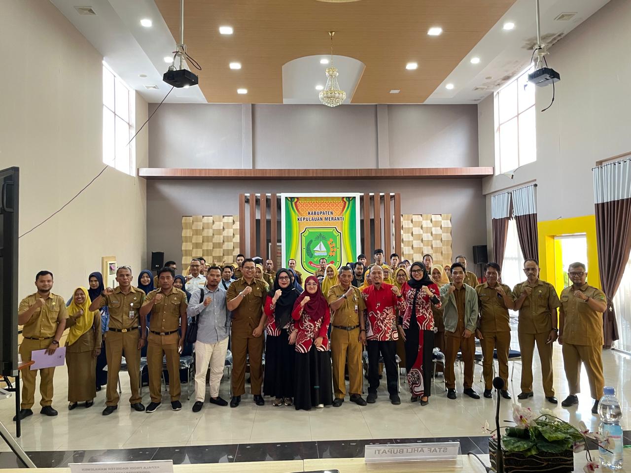 Tingkatkan Kompetensi ASN Kepulauan Meranti Melalui Program Magister Hybrid Sekolah Pascasarjana Unilak