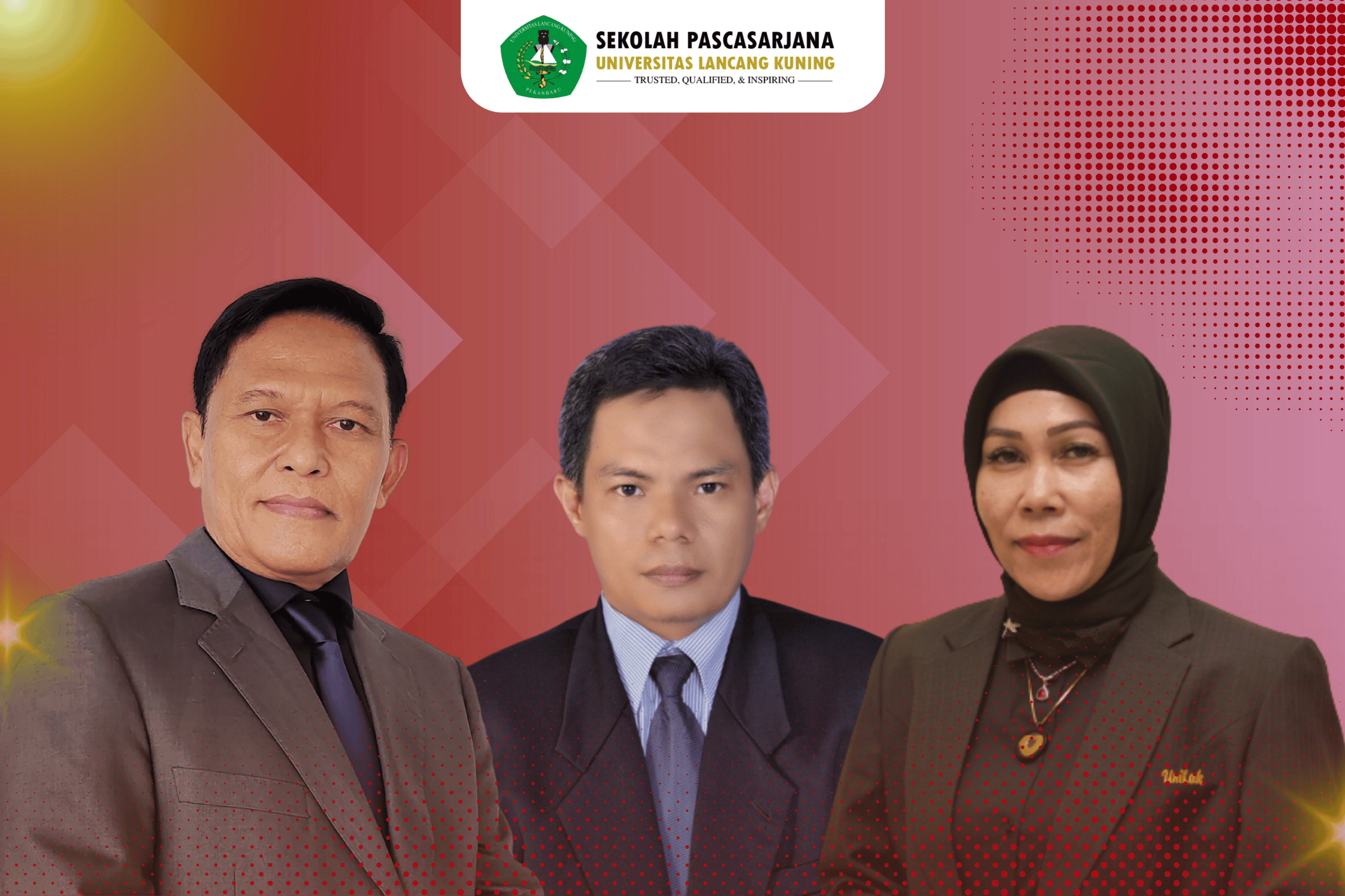 Tiga Dosen Pascasarjana Unilak Raih Kenaikan Jabatan Fungsional Lektor Kepala
