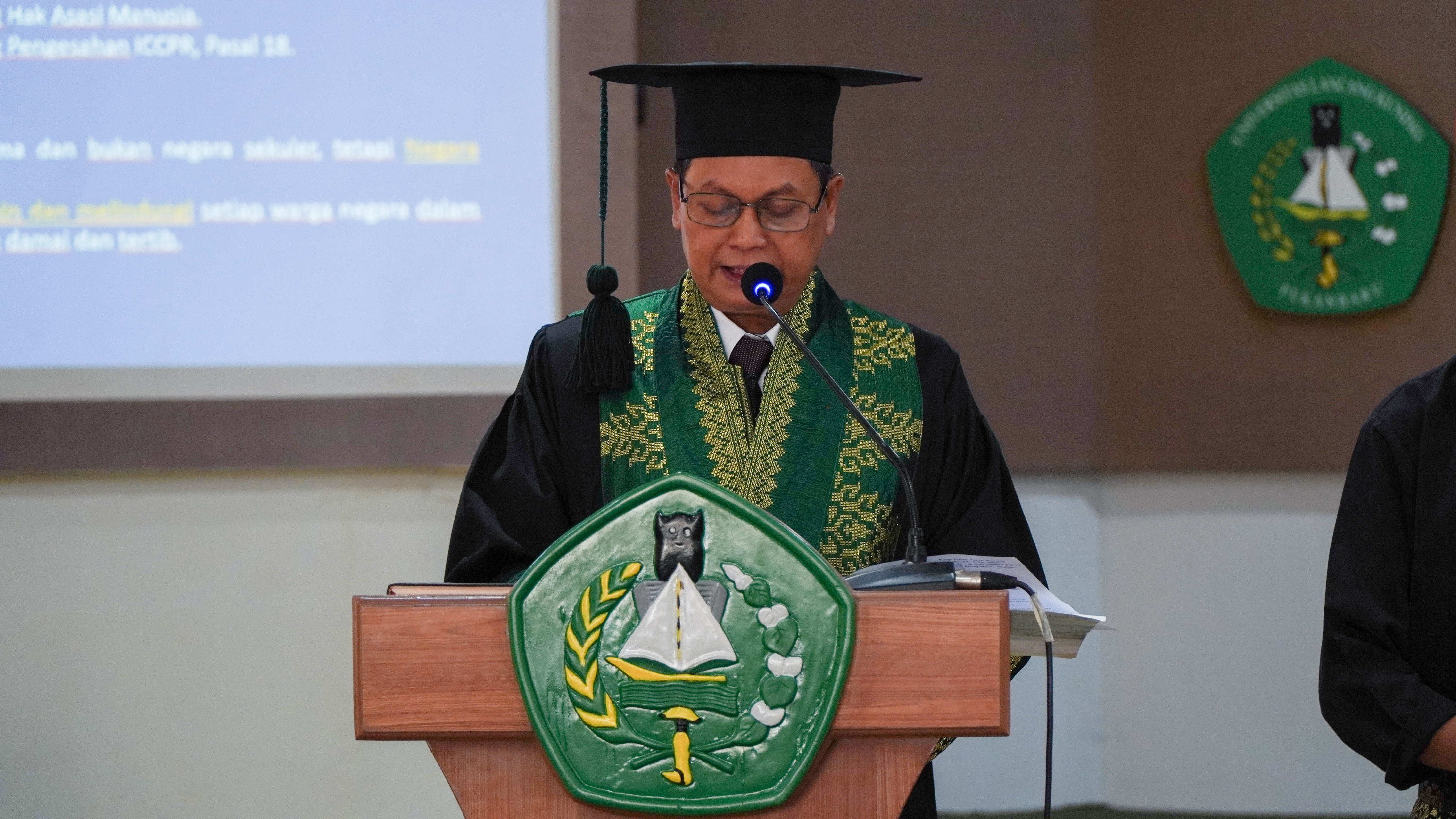 Dari Harapan Menjadi Kehormatan: UNILAK Kukuhkan Prof. Dr. Ardiansah sebagai Guru Besar Hukum Konstitusi